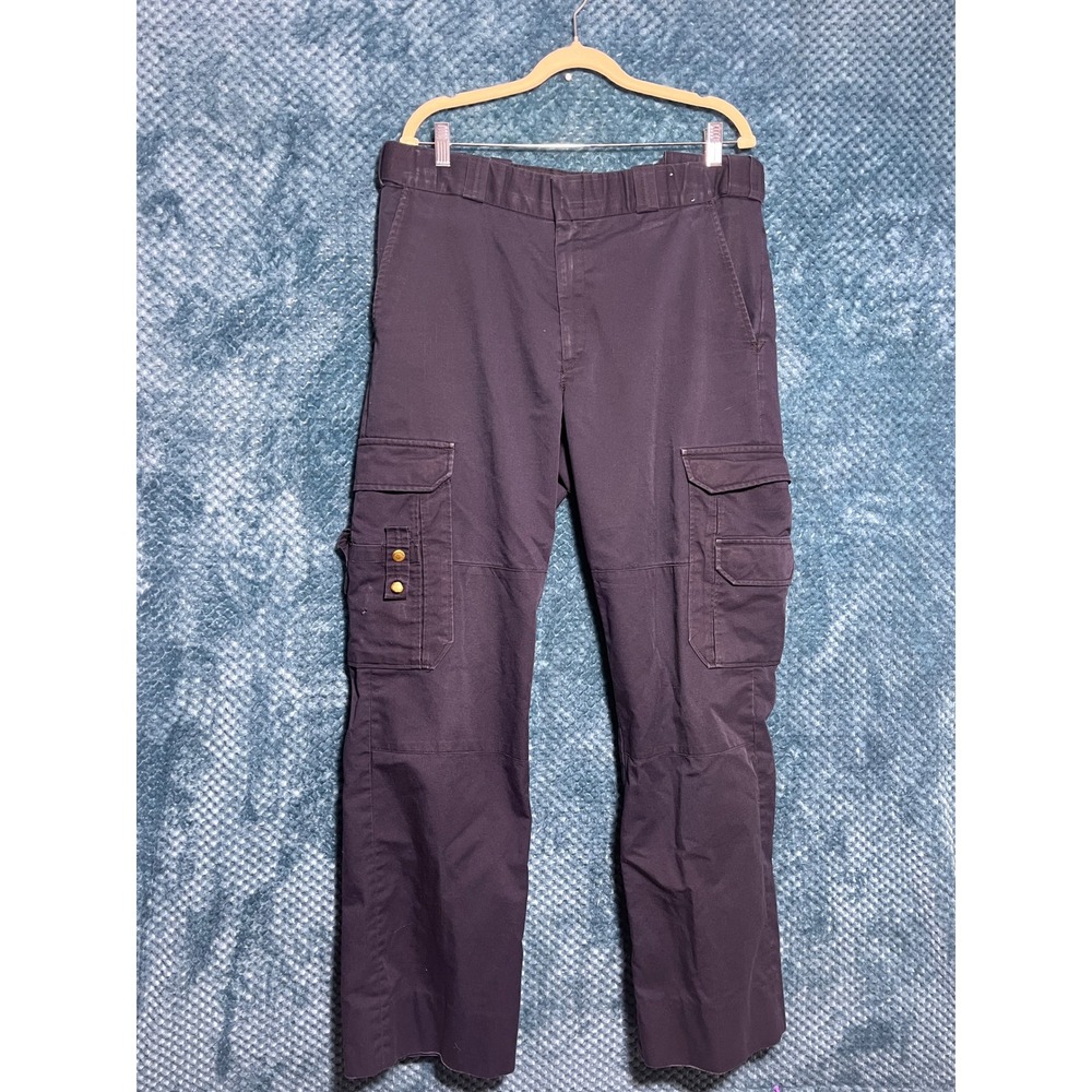 Blue Tactical Workwear Multi Pocket Perfection Matrix Series Mens Cargo Navy